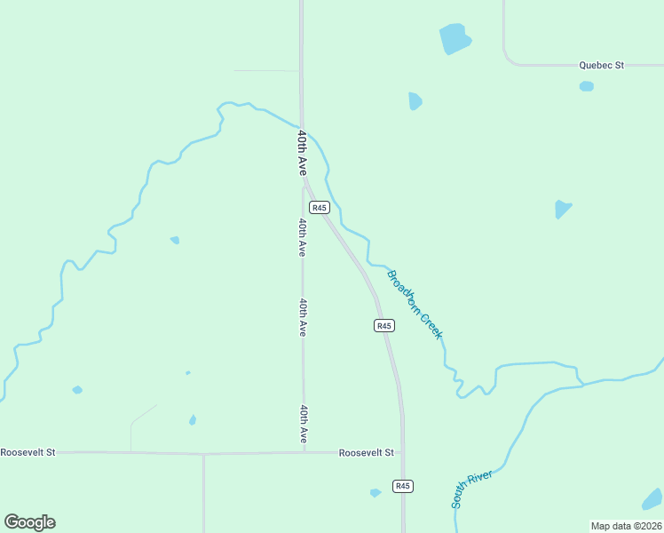 map of restaurants, bars, coffee shops, grocery stores, and more near 19508 County Road R45 in New Virginia
