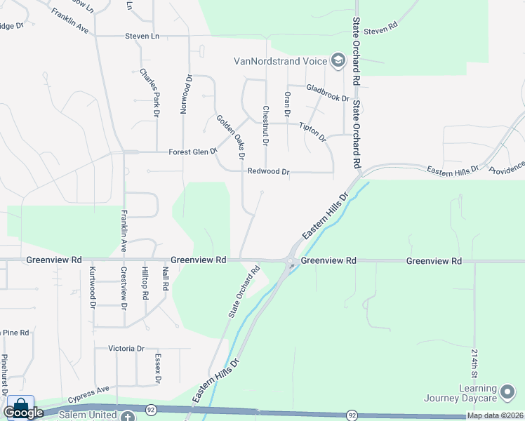map of restaurants, bars, coffee shops, grocery stores, and more near 135 Glen Oaks Drive in Council Bluffs