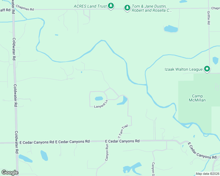 map of restaurants, bars, coffee shops, grocery stores, and more near 16946 Glacier Ridge Road in Fort Wayne
