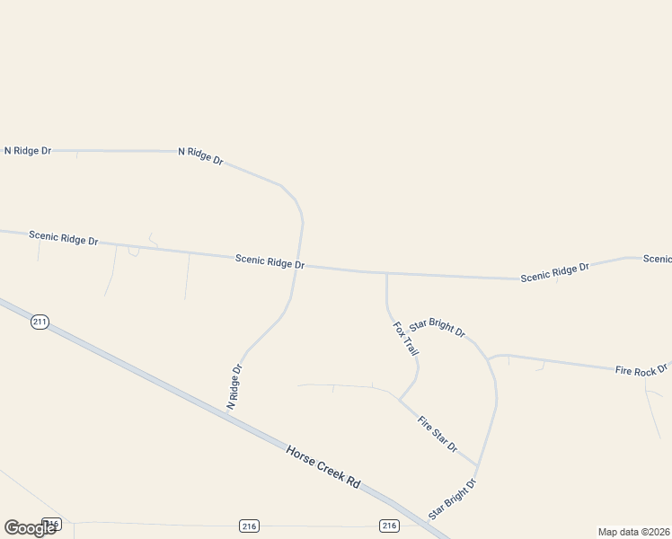 map of restaurants, bars, coffee shops, grocery stores, and more near Scenic Ridge Dr in Cheyenne