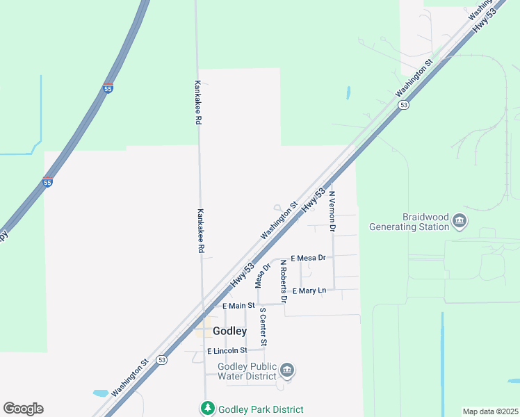 map of restaurants, bars, coffee shops, grocery stores, and more near 35100-35298 South State Route 129 in Godley