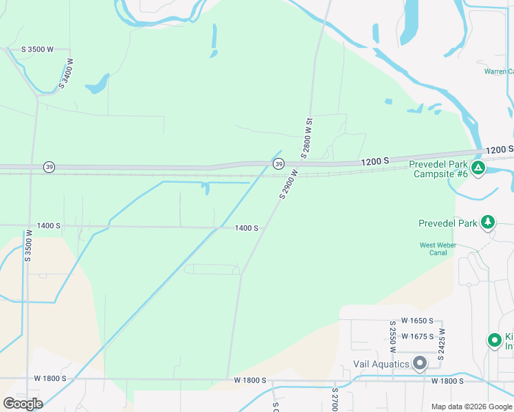 map of restaurants, bars, coffee shops, grocery stores, and more near 1245 South 2900 West in Ogden