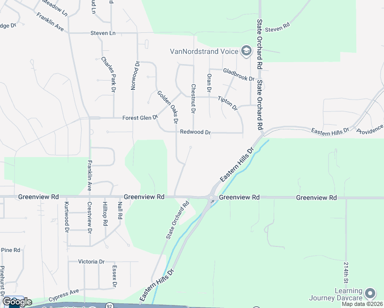 map of restaurants, bars, coffee shops, grocery stores, and more near 135 Glen Oaks Drive in Council Bluffs