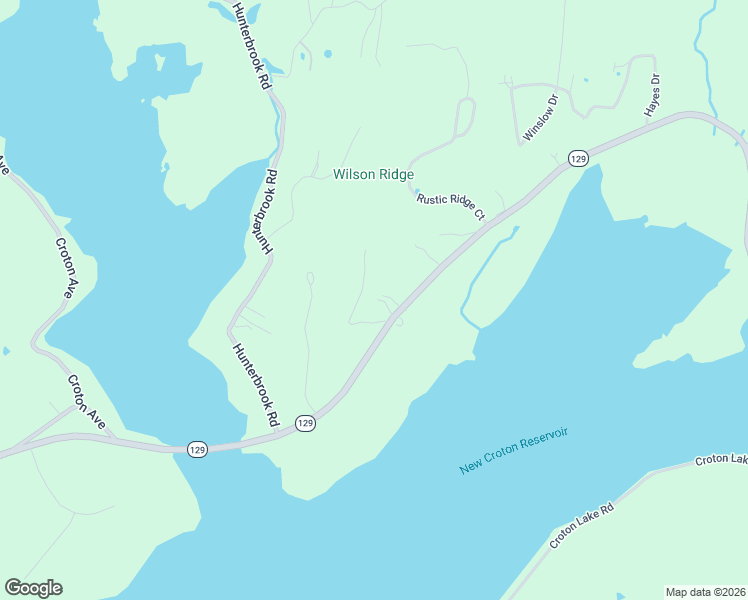 map of restaurants, bars, coffee shops, grocery stores, and more near 1590 Croton Lake Road in Yorktown Heights