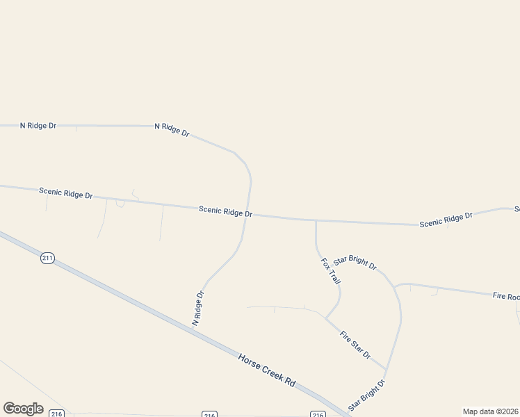 map of restaurants, bars, coffee shops, grocery stores, and more near 1643 North Ridge Drive in Cheyenne