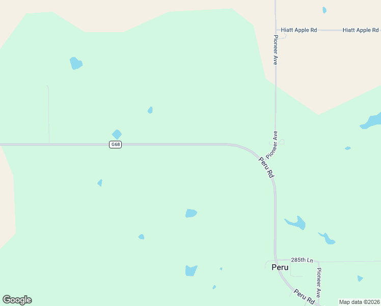 map of restaurants, bars, coffee shops, grocery stores, and more near 2512 Peru Road in Peru