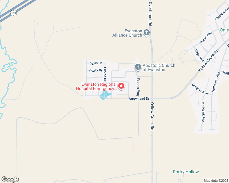 map of restaurants, bars, coffee shops, grocery stores, and more near 196 Arrowhead Drive in Evanston