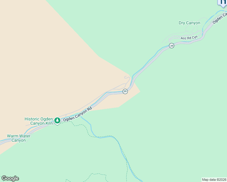 map of restaurants, bars, coffee shops, grocery stores, and more near 208 Ogden Canyon Road in Ogden