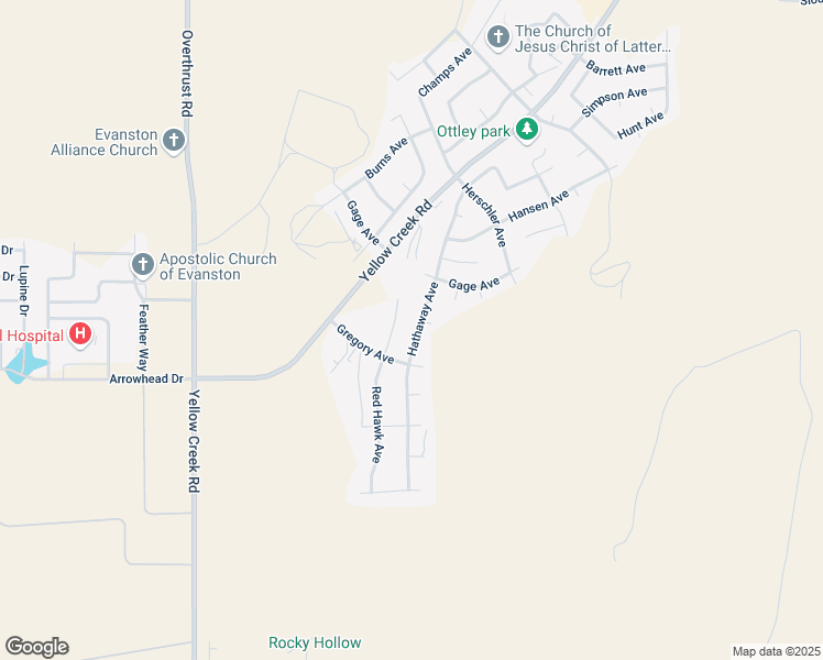 map of restaurants, bars, coffee shops, grocery stores, and more near 125 Hathaway Avenue in Evanston