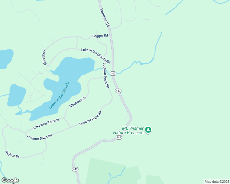 map of restaurants, bars, coffee shops, grocery stores, and more near 155 Lookout Point Road in Monroe County