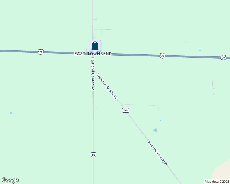 map of restaurants, bars, coffee shops, grocery stores, and more near 3812 Townsend Angling Road in Collins