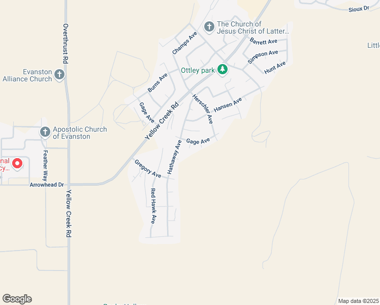 map of restaurants, bars, coffee shops, grocery stores, and more near 212 Hale Circle in Evanston