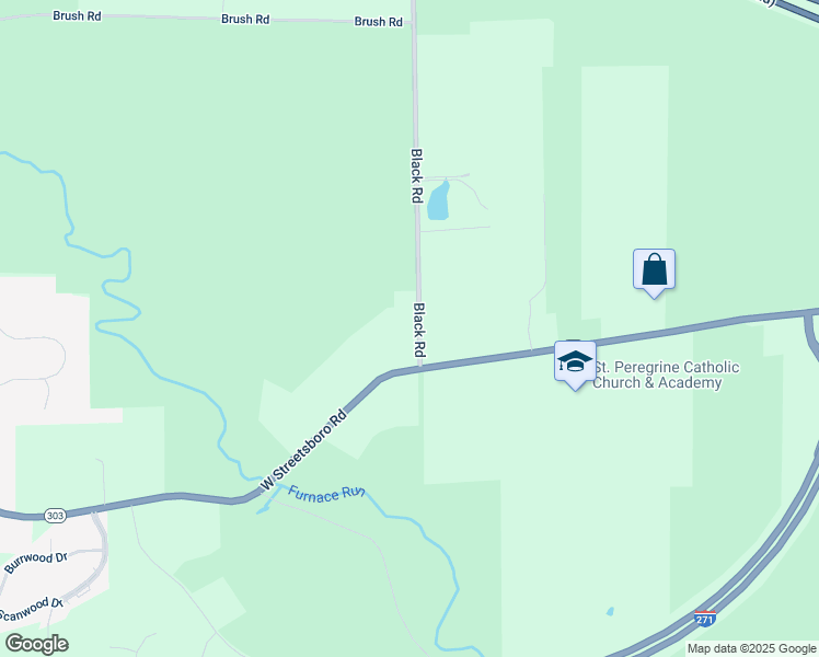 map of restaurants, bars, coffee shops, grocery stores, and more near 4342-4586 Black Road in Richfield