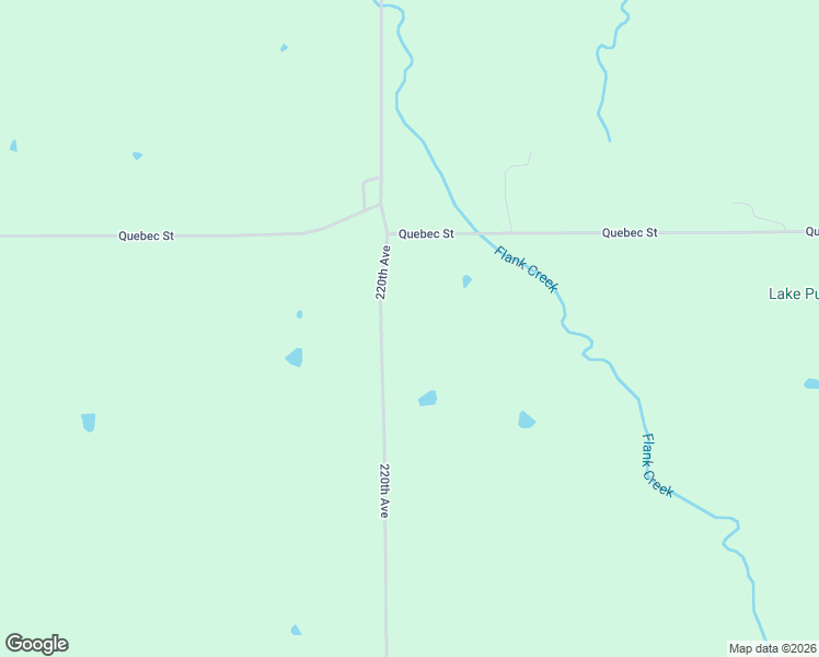 map of restaurants, bars, coffee shops, grocery stores, and more near 19211 220th Avenue in Lacona