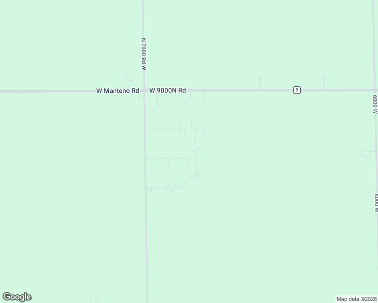 map of restaurants, bars, coffee shops, grocery stores, and more near 8694 Levis Turn in Manteno