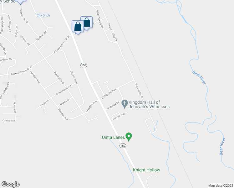 map of restaurants, bars, coffee shops, grocery stores, and more near 93 East Hayden Avenue in Evanston