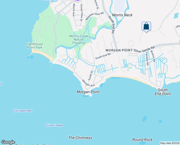 map of restaurants, bars, coffee shops, grocery stores, and more near 62 South Street in East Haven