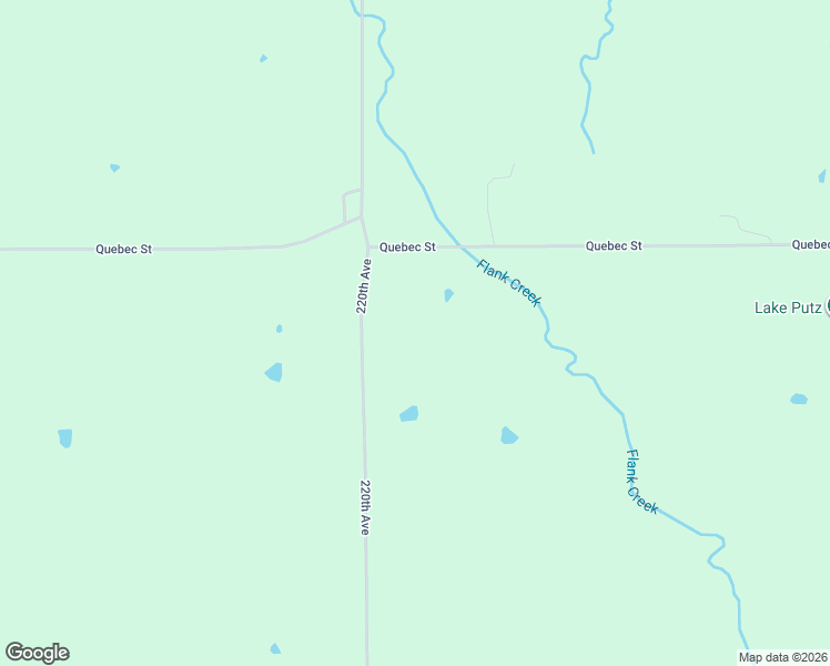 map of restaurants, bars, coffee shops, grocery stores, and more near 19211 220th Avenue in Lacona