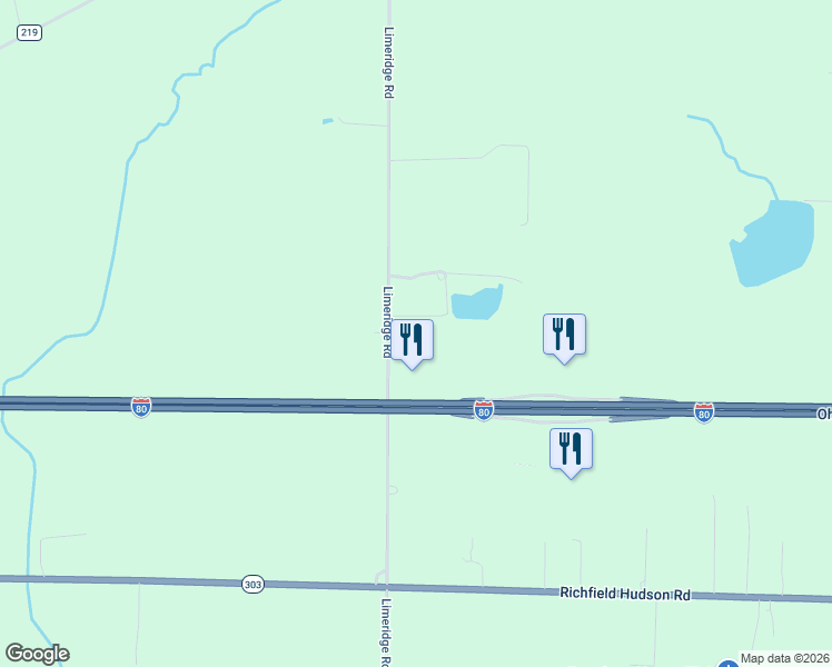 map of restaurants, bars, coffee shops, grocery stores, and more near 9338 Limeridge Road in Mantua