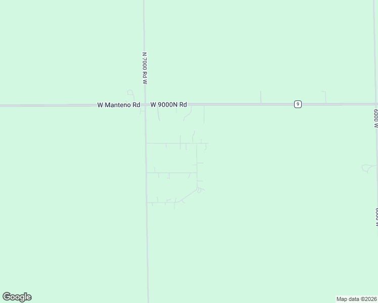 map of restaurants, bars, coffee shops, grocery stores, and more near 8694 Levis Turn in Manteno