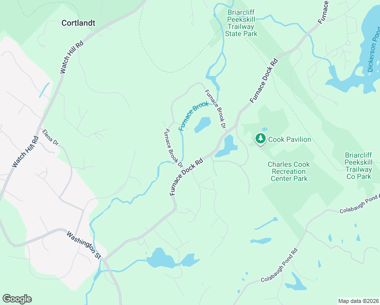 map of restaurants, bars, coffee shops, grocery stores, and more near 262 Furnace Dock Road in Cortlandt