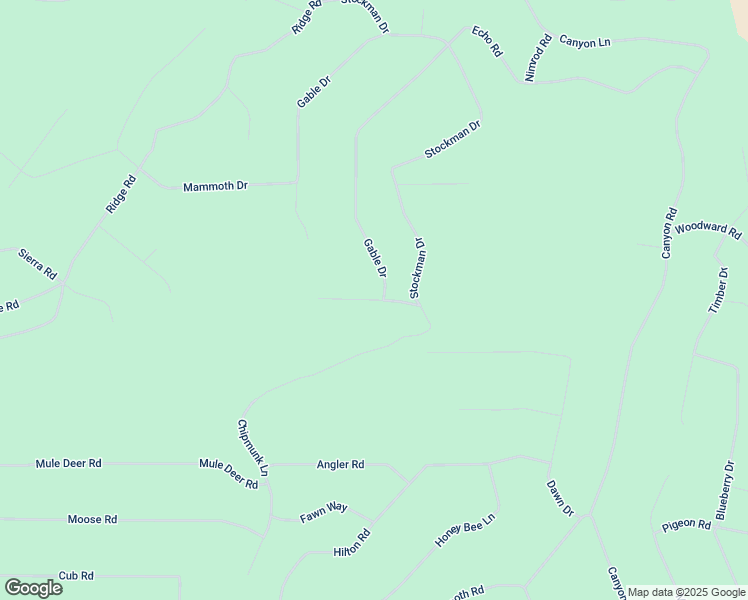 map of restaurants, bars, coffee shops, grocery stores, and more near Pine Nut Drive in Modoc County