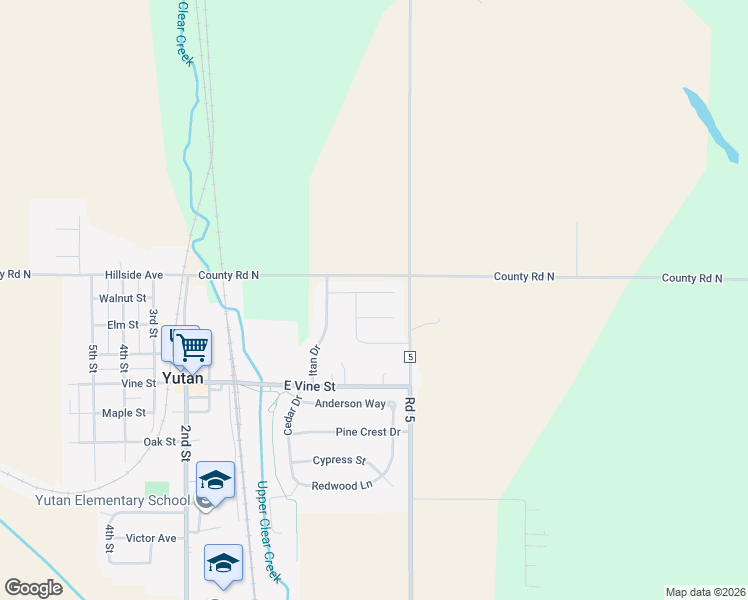 map of restaurants, bars, coffee shops, grocery stores, and more near 228 Tomahawk Circle in Yutan