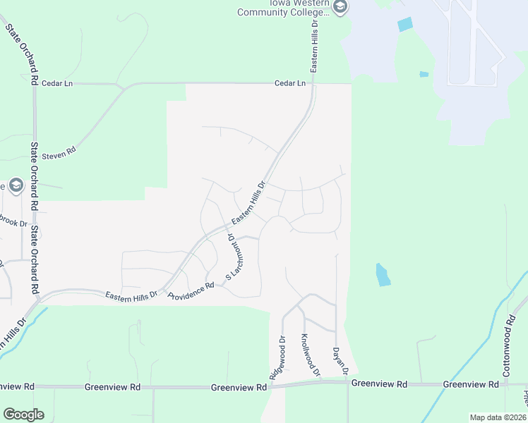 map of restaurants, bars, coffee shops, grocery stores, and more near 5402 Taggart Circle in Council Bluffs