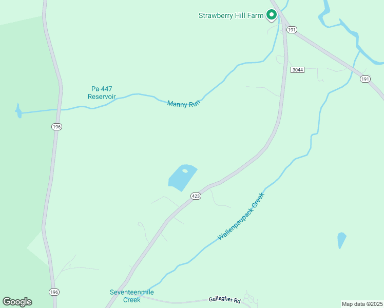 map of restaurants, bars, coffee shops, grocery stores, and more near 639 Carlton Road in Tobyhanna
