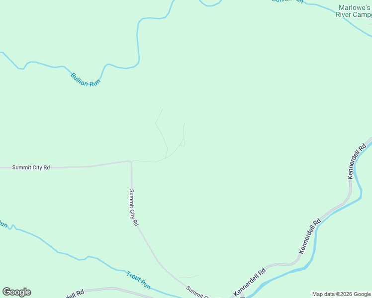 map of restaurants, bars, coffee shops, grocery stores, and more near 834 Summit City Road in Kennerdell