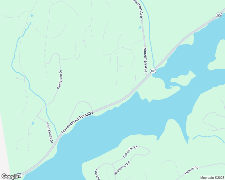 map of restaurants, bars, coffee shops, grocery stores, and more near 14 Logging Road in Katonah