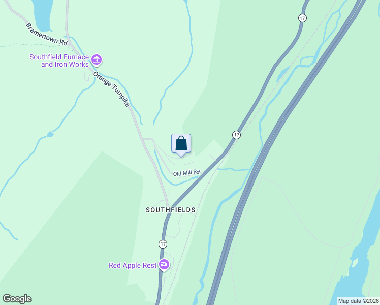 map of restaurants, bars, coffee shops, grocery stores, and more near 9 Brandy Hill Road in Southfields