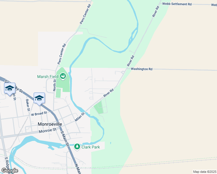 map of restaurants, bars, coffee shops, grocery stores, and more near 3 Horseshoe Dr in Monroeville