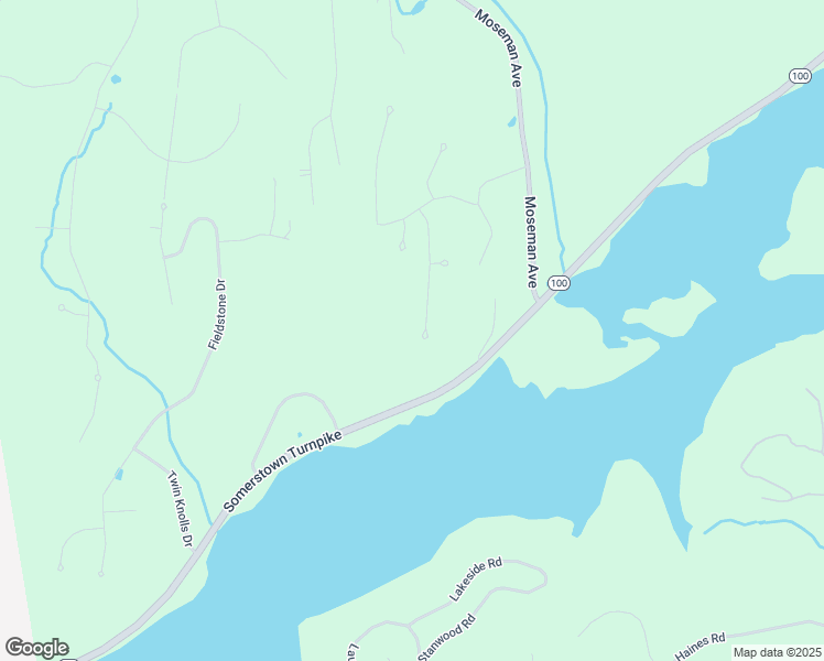 map of restaurants, bars, coffee shops, grocery stores, and more near 14 Logging Road in Katonah