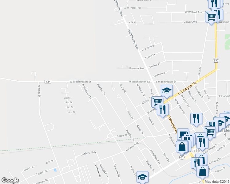 map of restaurants, bars, coffee shops, grocery stores, and more near 4 Anna Dr in Norwalk