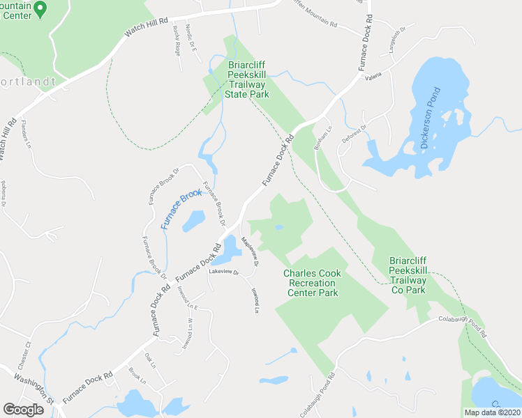 map of restaurants, bars, coffee shops, grocery stores, and more near 2-62 Hillside Drive in Cortlandt
