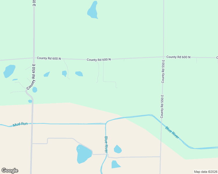 map of restaurants, bars, coffee shops, grocery stores, and more near 5024 County Road 600 North in Churubusco