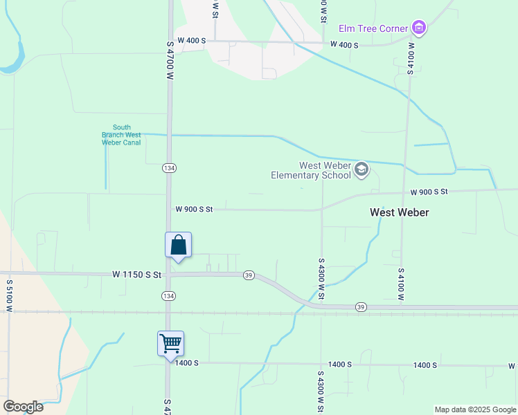 map of restaurants, bars, coffee shops, grocery stores, and more near 4462 West 900 South Street in Ogden