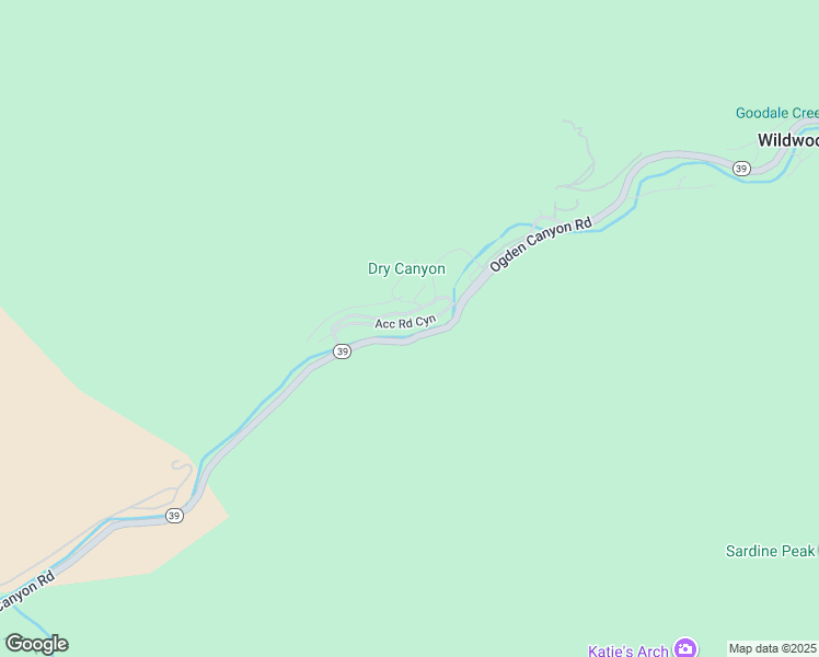 map of restaurants, bars, coffee shops, grocery stores, and more near 342 Ogden Canyon in Ogden