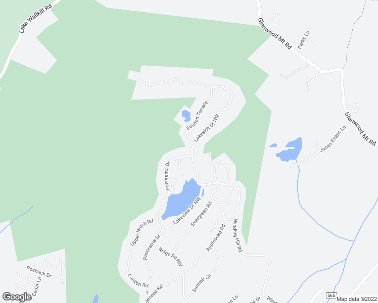 map of restaurants, bars, coffee shops, grocery stores, and more near 23 Lakeside Drive Northwest in Sussex