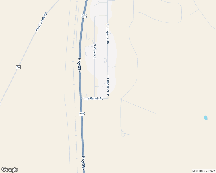 map of restaurants, bars, coffee shops, grocery stores, and more near 5996 South Chaparral Drive in Laramie