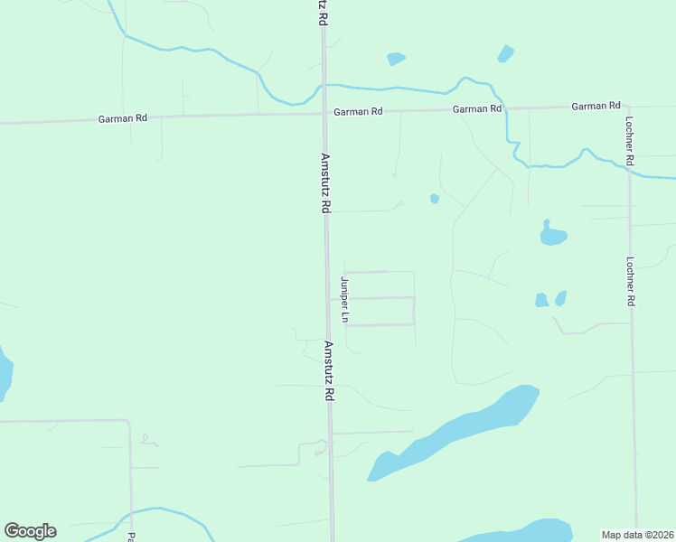 map of restaurants, bars, coffee shops, grocery stores, and more near 16951-17307 Amstutz Road in Leo