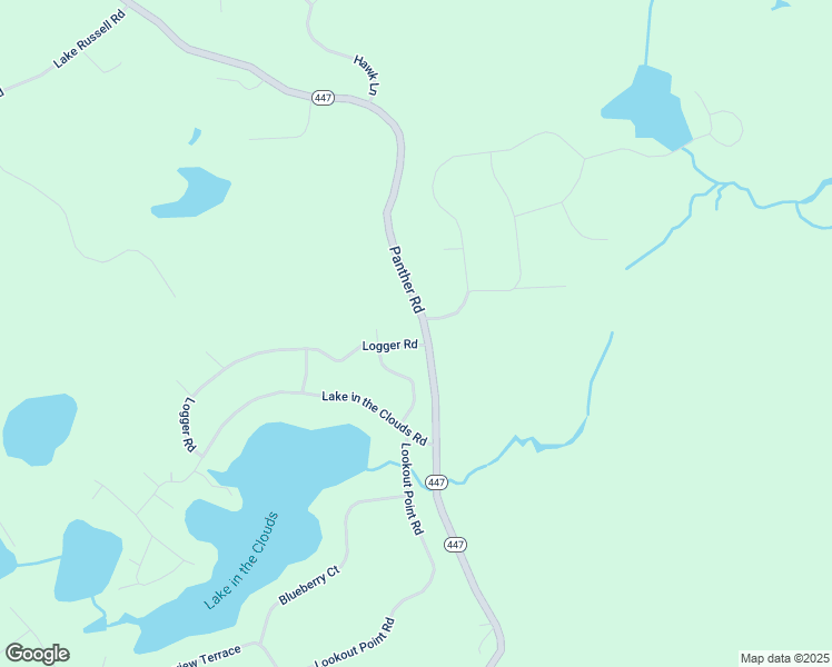 map of restaurants, bars, coffee shops, grocery stores, and more near 101 Logger Road in Pike County