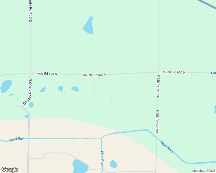 map of restaurants, bars, coffee shops, grocery stores, and more near 5024 County Road 600 North in Churubusco