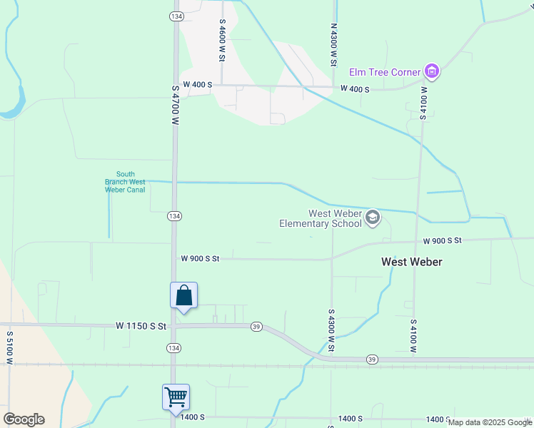map of restaurants, bars, coffee shops, grocery stores, and more near 4462 West 900 South Street in Ogden