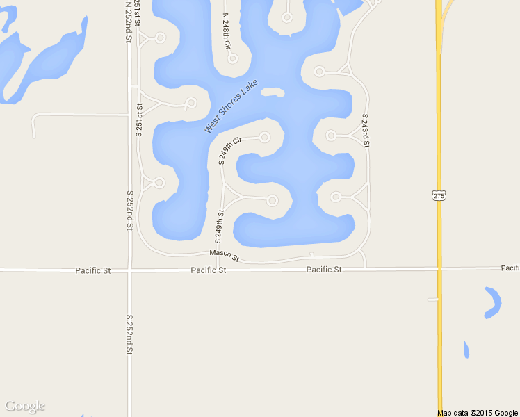 map of restaurants, bars, coffee shops, grocery stores, and more near 24631 Jones Circle in Waterloo