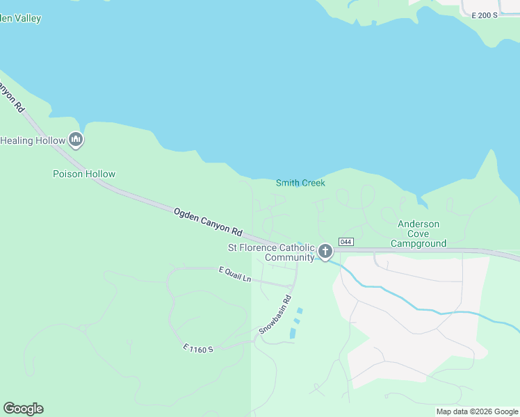 map of restaurants, bars, coffee shops, grocery stores, and more near 746 South 6300 East in Huntsville