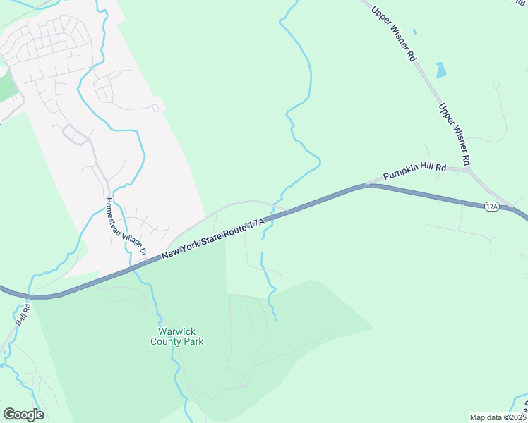 map of restaurants, bars, coffee shops, grocery stores, and more near 32 Ketchum Road in Warwick