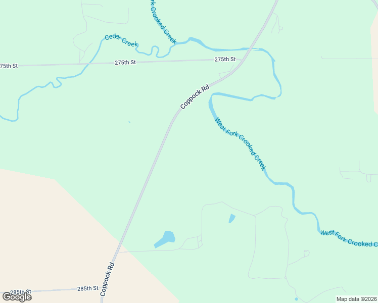 map of restaurants, bars, coffee shops, grocery stores, and more near 2780 Coppock Road in Washington