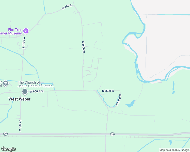 map of restaurants, bars, coffee shops, grocery stores, and more near 715 South 3550 West in Harrisville